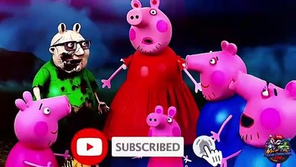 Peppa Pig Transforms into Scary Zombies! Ai Animation Video!