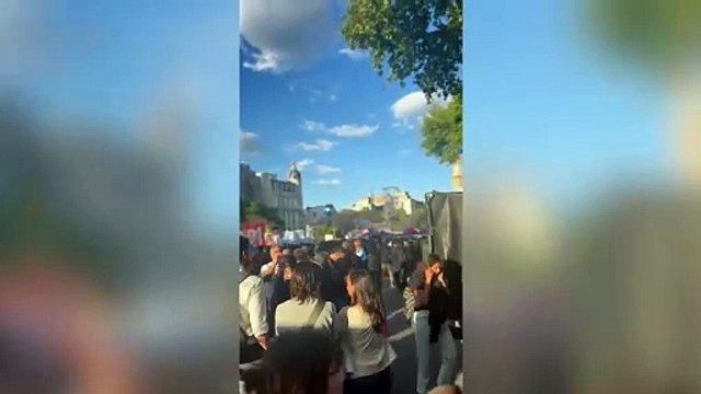 La canción Fanático de Lali Espósito en el cierre del acto de la marcha universitaria