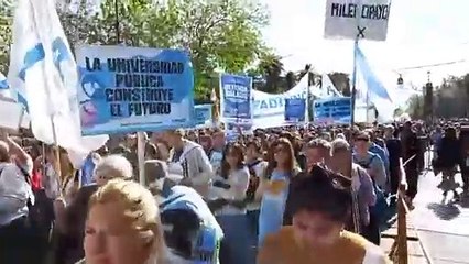 Mendoza: así se vivió la Marcha Federa Universitaria