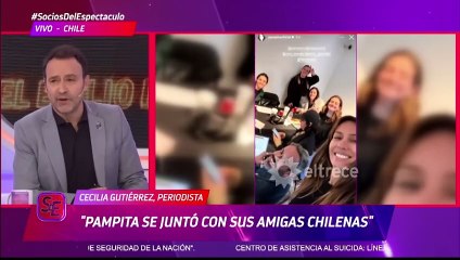 El inesperado encuentro que tuvo Pampita en medio de su viaje a Chile: "Pasa mucho tiempo ahí"