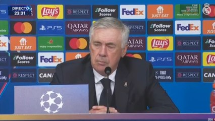 下载视频: Ancelotti tira de recuerdo y explica por qué puede ser buena esta derrota