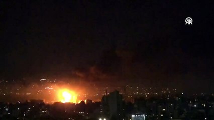 İsrail'den Beyrut'a hava saldırısı