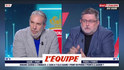 Monaco a-t-il gagné 1 point ou perdu 2 points à Zagreb ? - Foot - C1