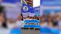 Marcha universitaria en Tucumán