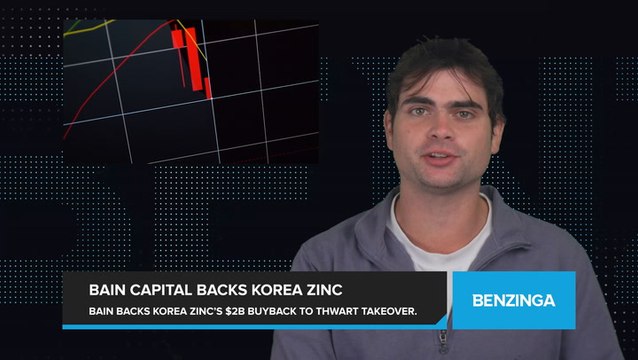 Bain Capital Backs Korea Zinc, As World's Largest Zinc Smelter Repurchases Over $2 Billion in Stock to Thwart Hostile Takeover