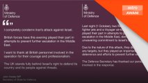 Konflik Asia Barat: Kerah jet tempur, UK komited pertahan Israel