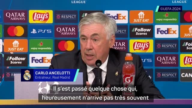 Real Madrid - Ancelotti : Lille a mieux joué que nous