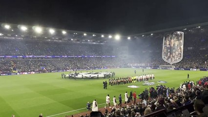Champions League anthem rings around Villa Park