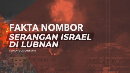 [INFOGRAFIK] Serangan Israel Di Lubnan | Fakta Nombor (Setakat 2 Oktober 2024)