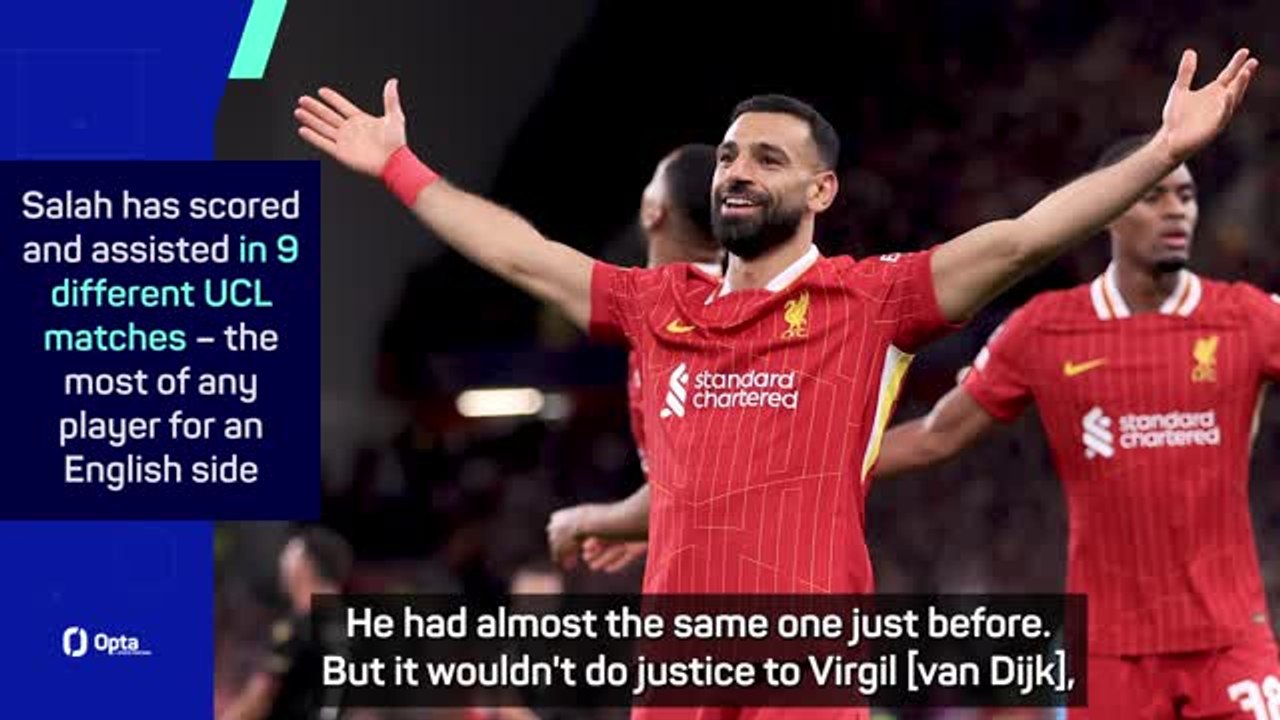 'What can I say about Mo?' - Slot hails Salah in win over Bologna