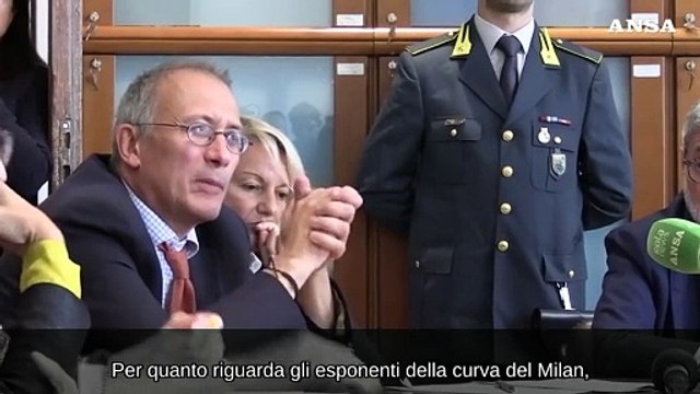 Inchiesta ultras, Storari: Da esponenti della curva del Milan servizio di bodyguard