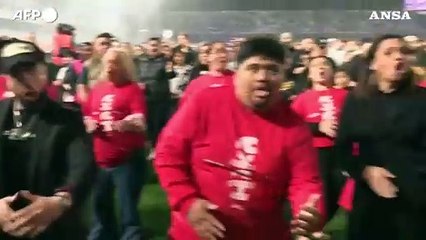 Nuova Zelanda, maxi-haka allo stadio entra nel Guinness dei primati