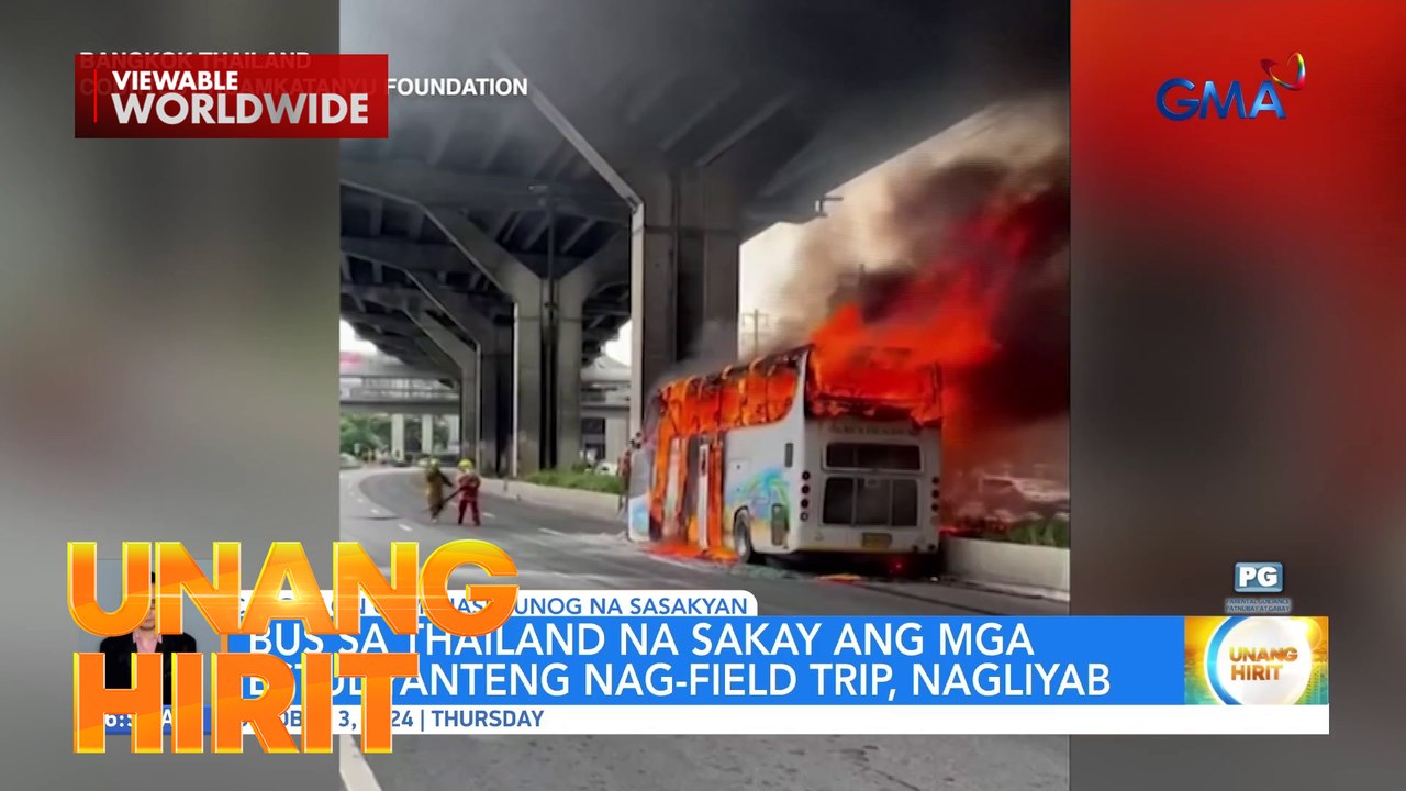 Caught on Cam— Ano ang gagawin kapag nasunog ang sasakyan? | Unang Hirit
