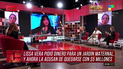  Acusan a LISSA VERA de QUEDARSE CON 5 MILLONES DE PESOS de una donación