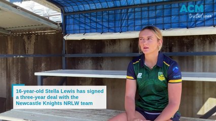 Stella Lewis signs three-year deal with Newcastle Knights NRLW team