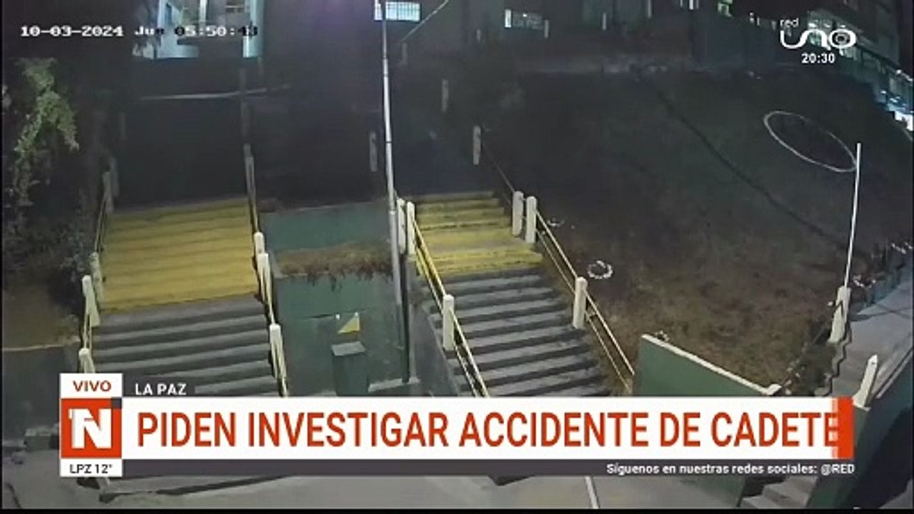 Caída de cadete