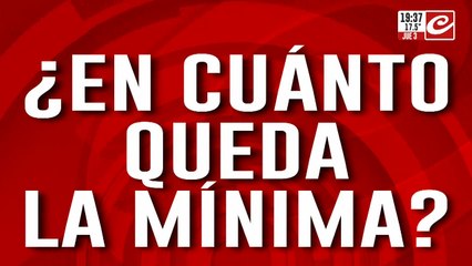 Jubilados: ¿En cuánto queda la mínima?