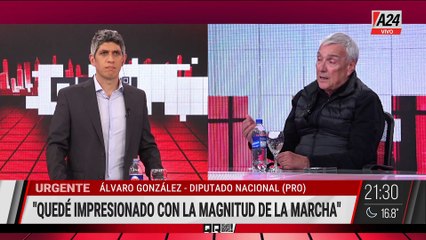 MARCHA UNIVERSITARIA | MARTÍN TETAZ Y ÁLVARO GONZÁLEZ: "EL GOBIERNO EVITA EL PARLAMENTO"