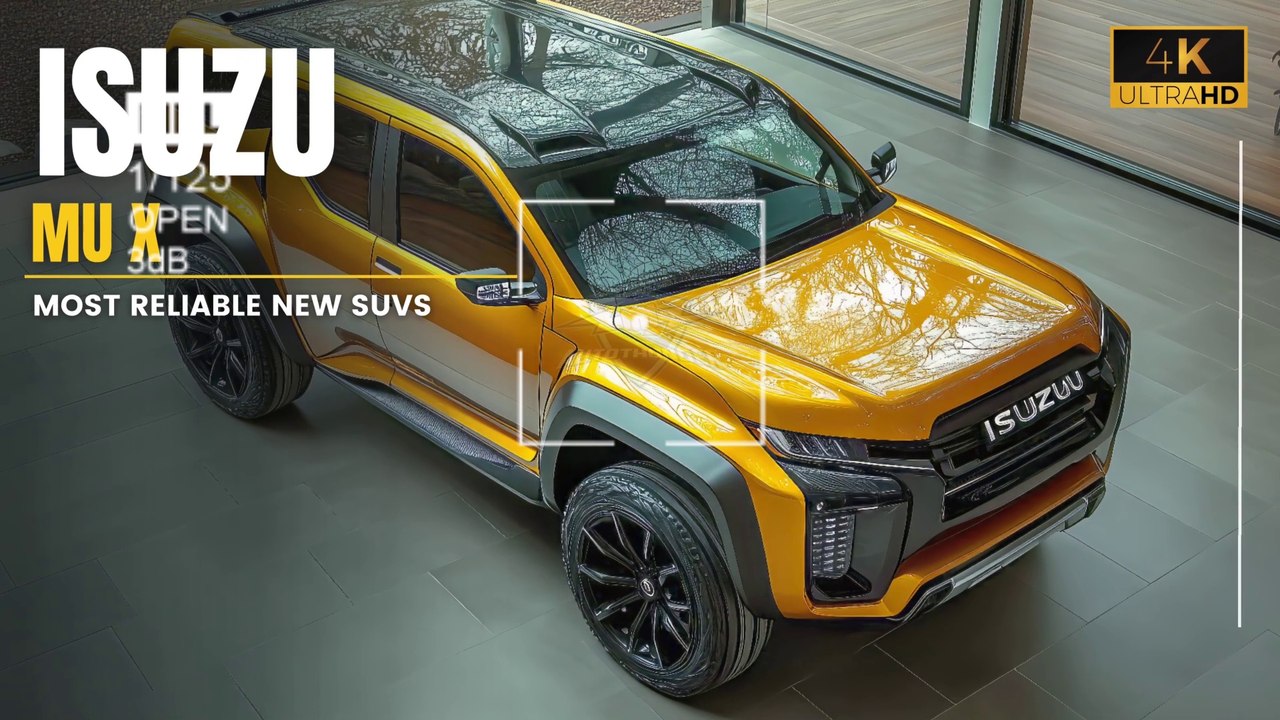 2025 Isuzu MU-X: Most Reliable New SUVs You Need to Know About!