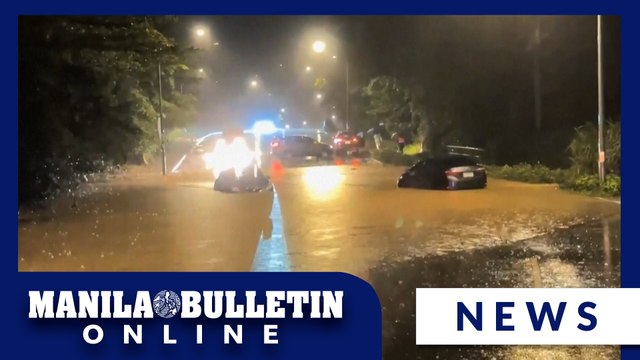 Extreme rain from Typhoon Krathon causes flooding and landslides northern Taiwan