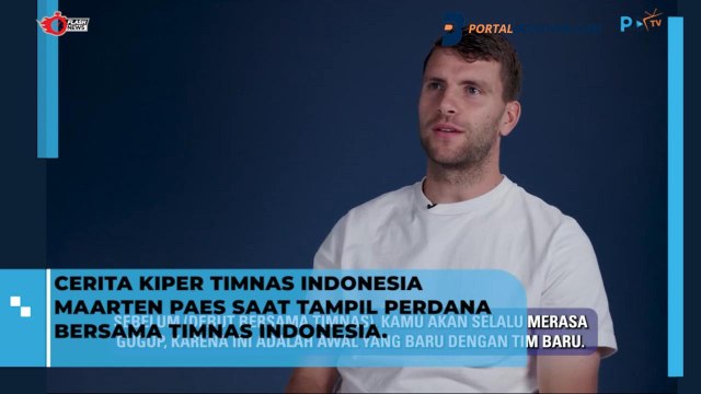 Cerita Kiper Timnas Indonesia Maarten Paes saat Tampil Perdana
