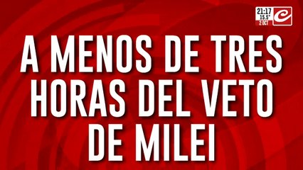 Javier Milei ratificó el veto a la financiación educativa aprobada en el Congreso