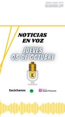 Resumen de Noticias Jueves 03 de Octubre 2024