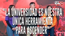 Los testimonios de la marcha universitaria: 