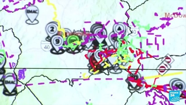 Zonas estadounidenses devastadas por el huracán Helene fueron visitadas por Biden y Harris