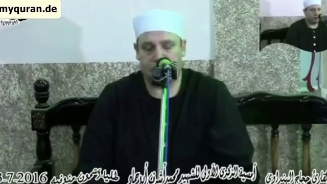 الشيخ حجاج الهنداوي سورة النساء رائعه جدا 2016-7-3