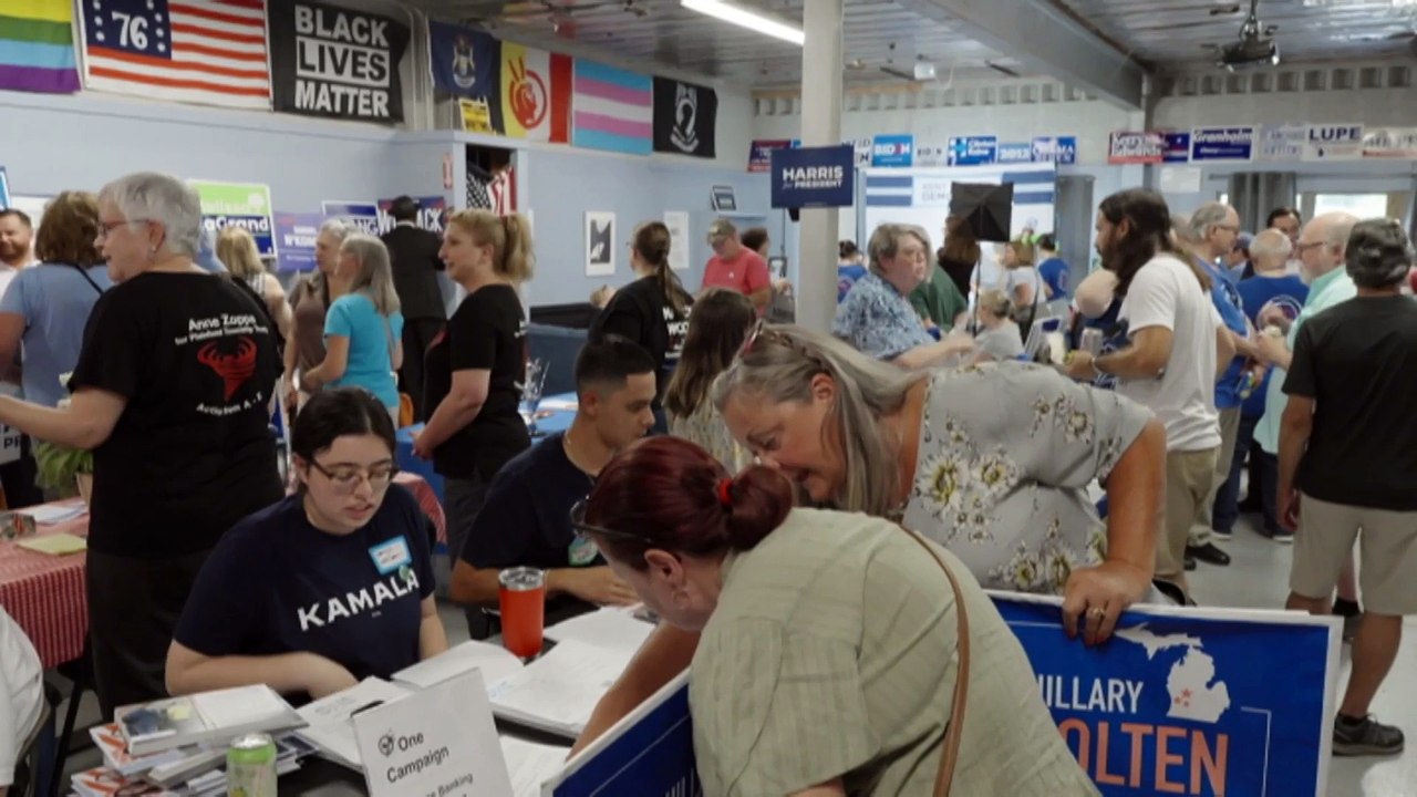 Swing stage of Michigan key in determining the next US President with campaigners targeting undecided voters