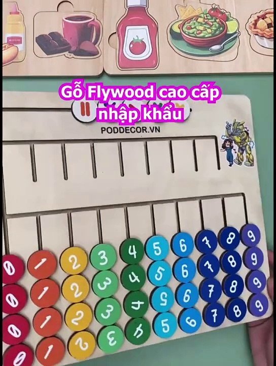 Đồ Chơi Giáo Dục Toán Học Cực Kỳ Cần Thiết Cho Con Math Educational Toys Are Extremely Necessary For Children