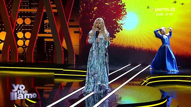 Emotiva gala de la imitadora de Christina Aguilera, la fuerza de su voz se lució en el escenario