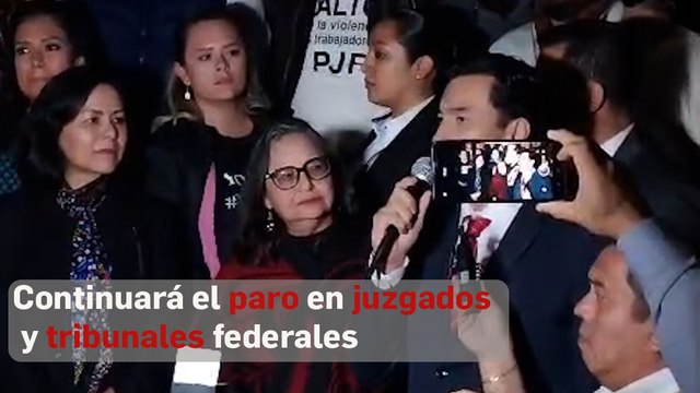 Continuará el paro en juzgados y tribunales federales
