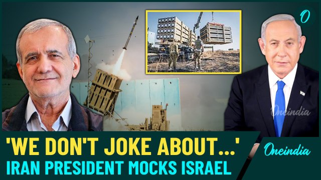Iran President Mocks Israel Flaunts Iranian Missiles After Avenging Nasrallah's Death