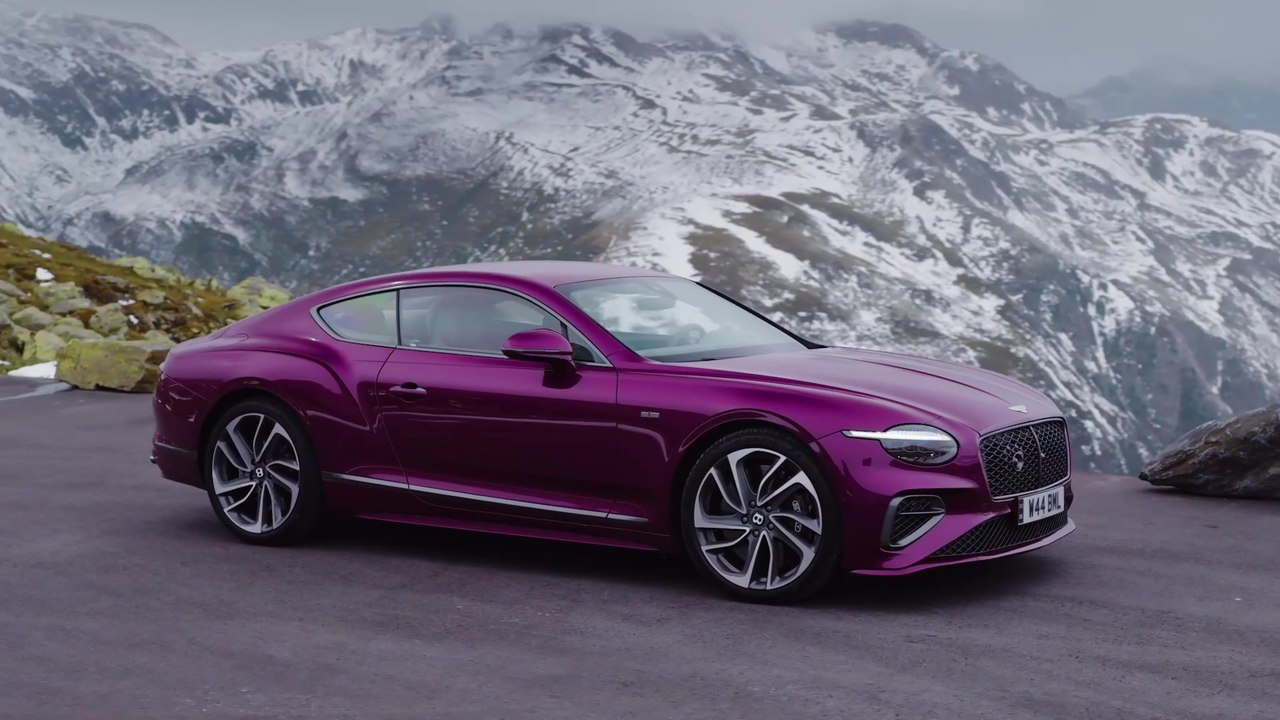 Der neue Bentley Continental GT - Ein muskulöses und modernes Design