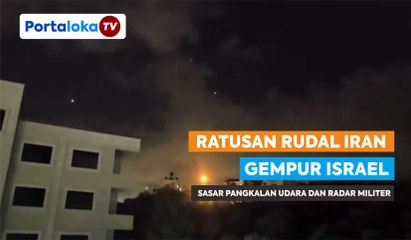 Iran Gempur Israel dengan Ratusan Rudal, Sasar Pangkalan Udara dan Radar Militer