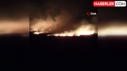 Tekirdağ'da Anız Yangını Kontrol Altına Alındı