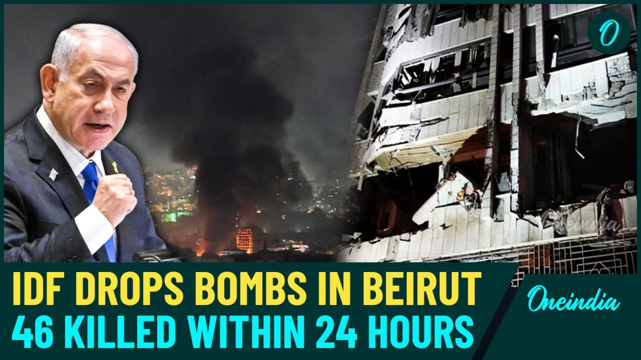 Israel Kills 46 In Beirut, Hours After Iran Str...
