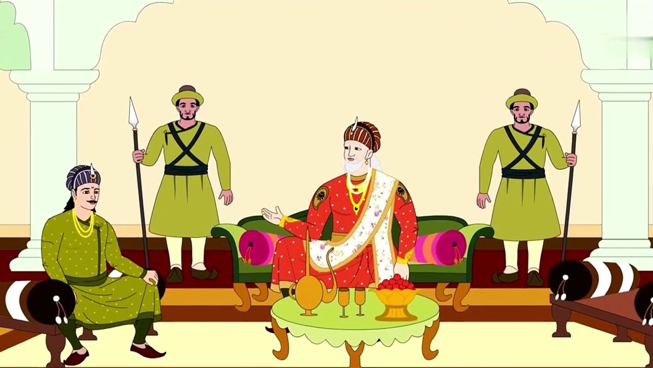 " Akbar & Birbal's Fun Tale for Children: The Blind Man and the Witness!  | Teach Kids Valuable Lessons!"