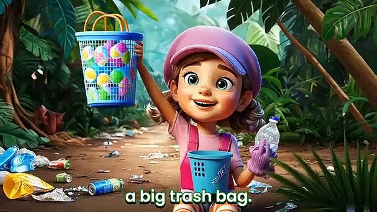 The Jungle Cleanup Crew I Kids Animation