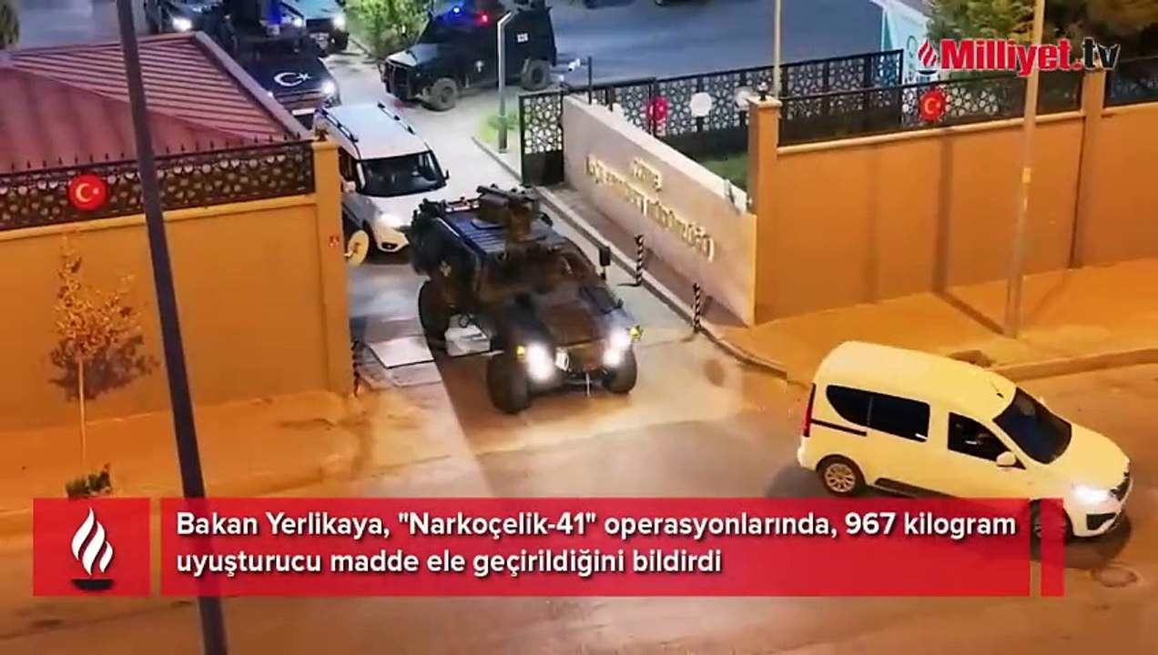 Zehir tacirlerine geçit yok! 57 ilde 644 şüpheli yakalandı