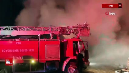 Van'da 5 bin bağ ot yanarak kül oldu