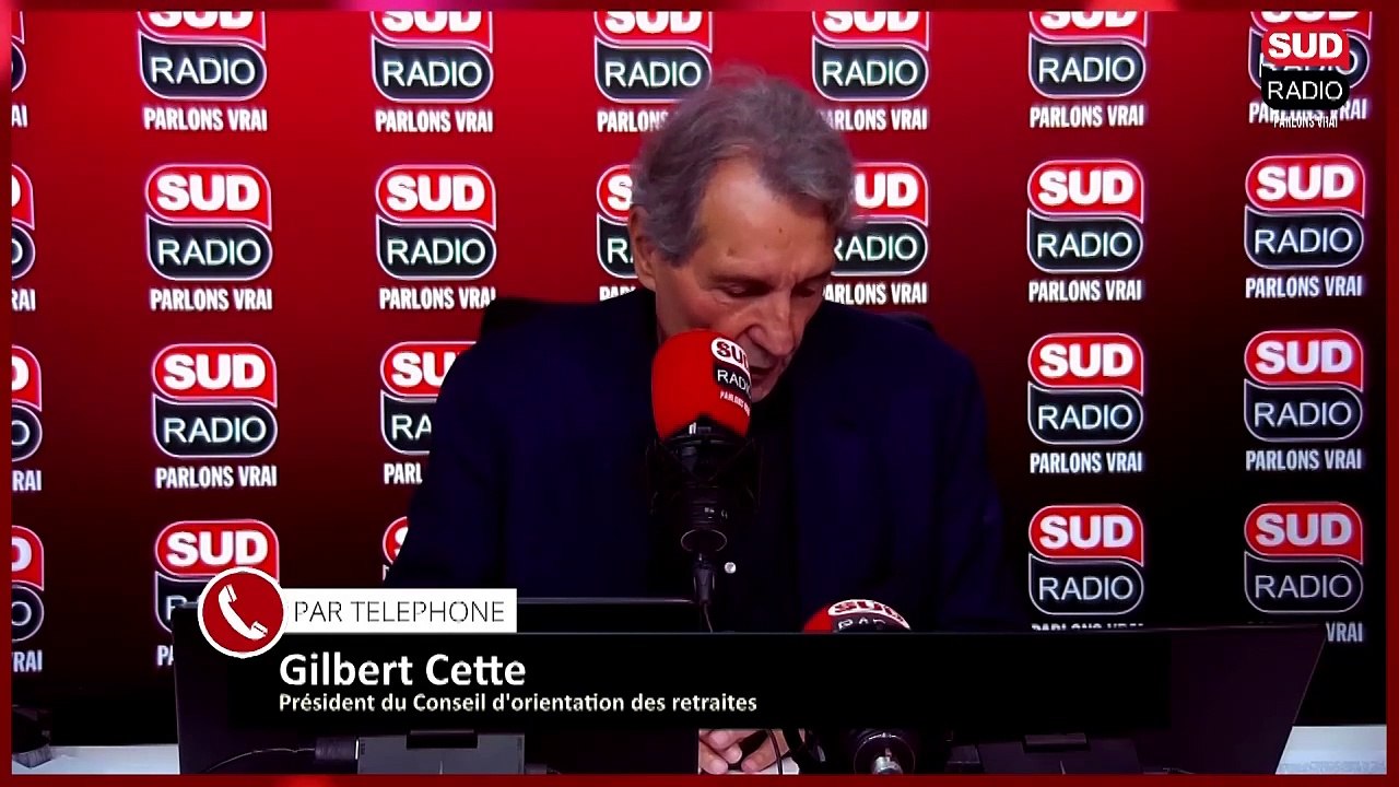 Gilbert Cette : "Si on revient à la retraite à...