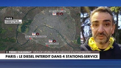 Pour Pierre Chasseray, la fermeture de quatre stations-service à Paris risque d’être «cataclysmique»