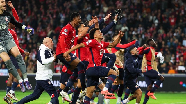 Lille s'offre le Real Madrid de Mbappé et exulte avec ses supporters