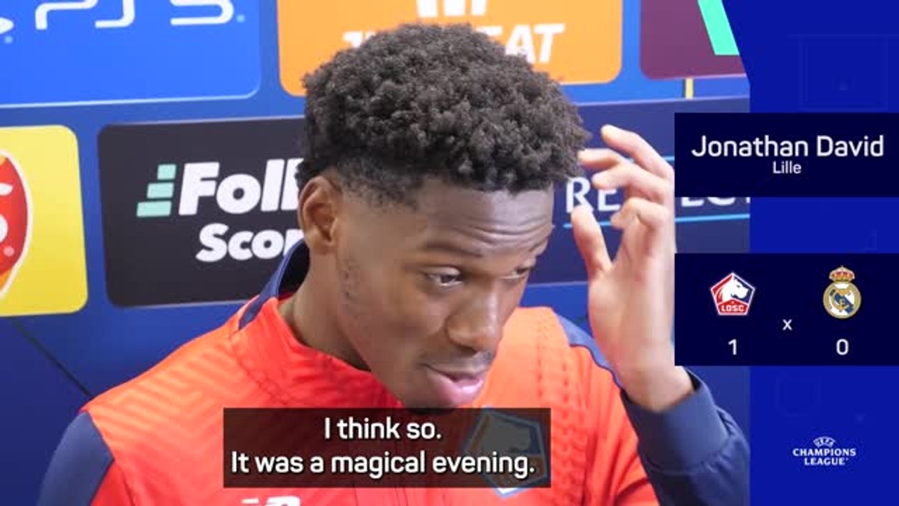 Jonathan David shocks Real Madrid on 'magical e...
