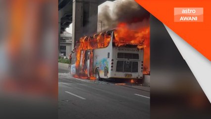 Bas terbakar ragut 23 nyawa, pemandu bas akan didakwa