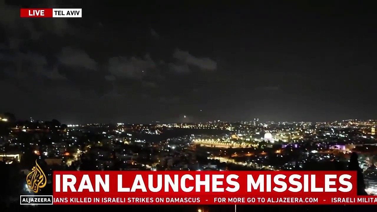 "Iran Launches Missile Attack on Israel | Al Jazeera News Update"