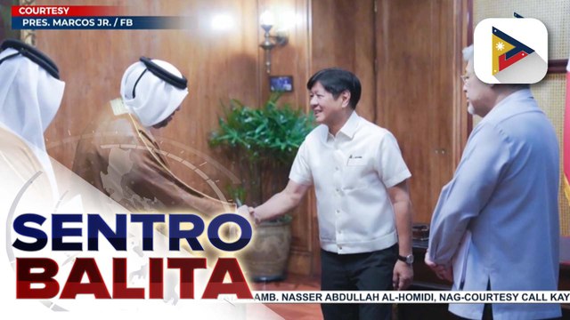 Qatari Amb. Nasser Abdullah Al-Homidi, nag-courtesy call kay PBBM; Bilateral relations ng PHL at Qatar, pinalakas pa